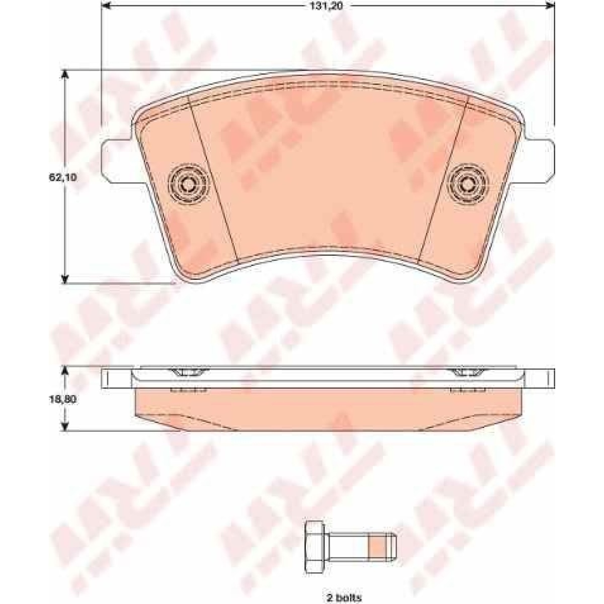 DİSK BALATA ÖN Z3284PS KANGO-III 1.5 DCI (08-)