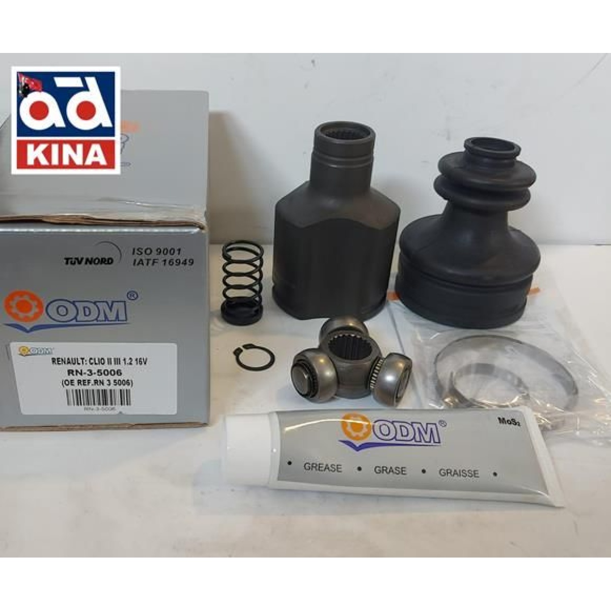 AKS KAFASI (LALESİ) İÇ MAFSALLI CLIO II III 1.2 16V (23X22X36,3)