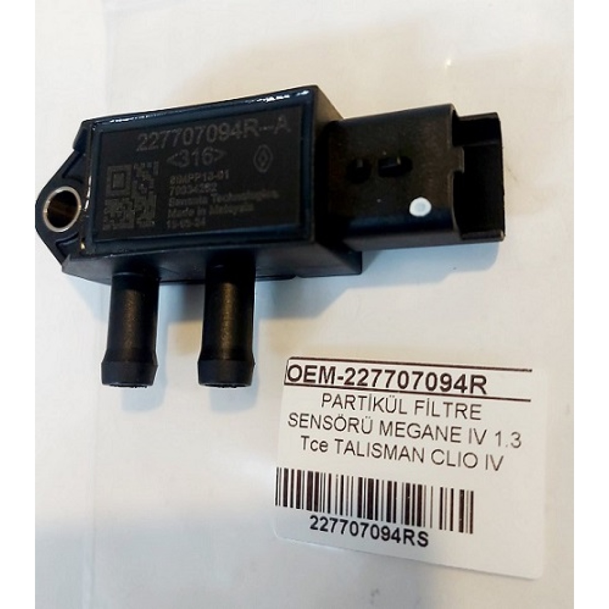 PARTİKÜL FİLTRE SENSÖRÜ MEGANE IV 1.3 Tce TALISMAN CLIO IV DUSTER