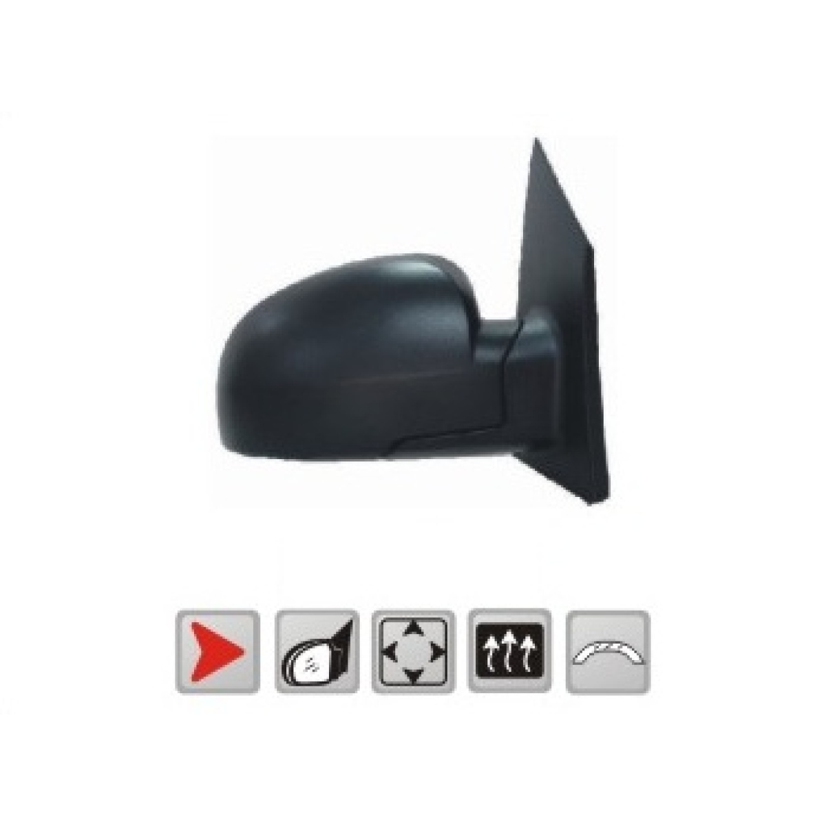 AYNA SOL VM452EHL GETZ (99-05) ELEKTRİKLİ ISITMALI 5FİŞLİ