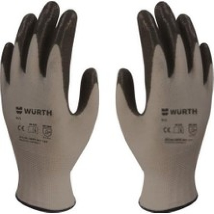 WÜRTH MEKANİKÇİ İŞ ELDİVENİ NİTRİL SİYAH 10