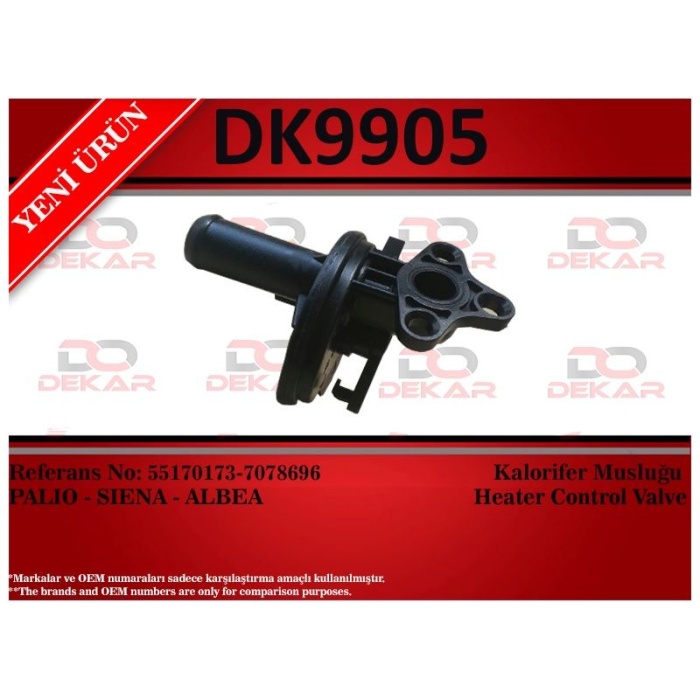 KALORİFER MUSLUĞU DK9905 PALİO SİENA ALBEA (55170173)