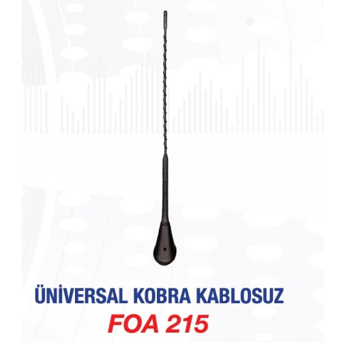 ANTEN KOMPLE FOA215 UNIVERSAL KOBRA