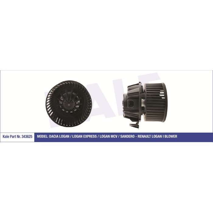 KALORİFER MOTORU 343625 LOGAN SANDERO 1.5DCI 12V