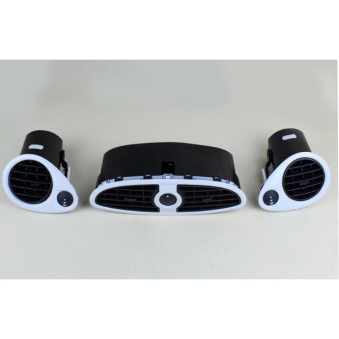 TORPİDO HAVALANDIRMA IZGARASI SET (SAĞ+SOL+ORTA) (BEYAZ) 212585207 CLIO III