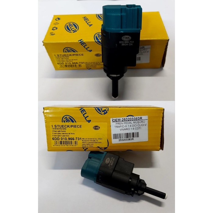 6DD010966731 FREN PEDAL MÜŞÜRÜ TRAFIC-III 1.6 DCI CLIO-V VIVARO 1.6 CDTI