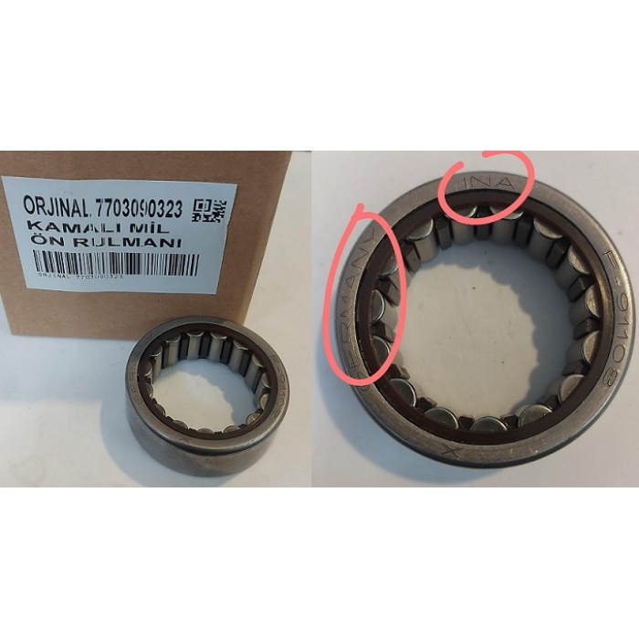 ŞANZUMAN PRİZDİREK BİLYASI ÖN 7703090323 R9 (MASURALI) R11 MEGANE CLIO KANGO