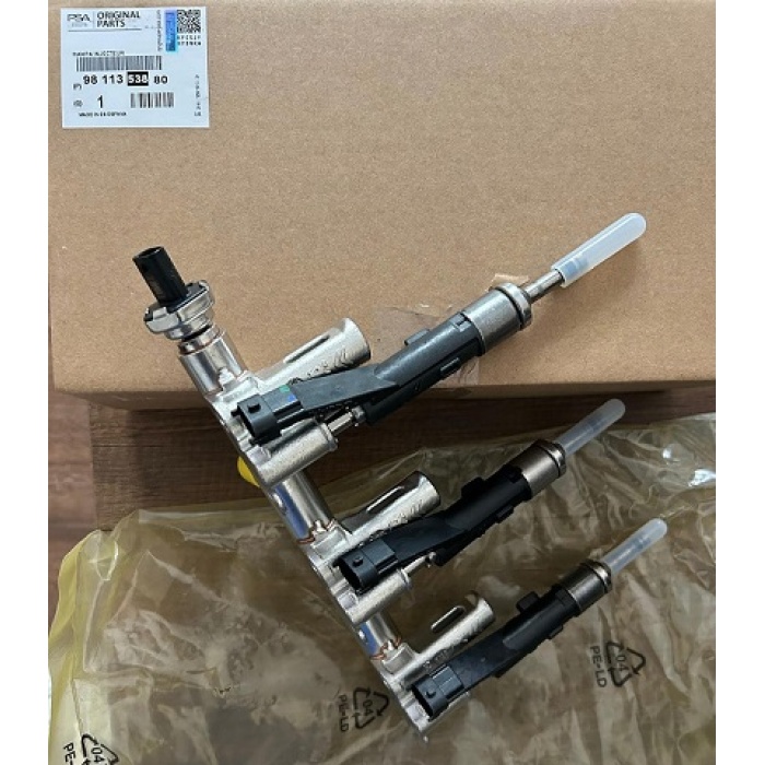 ENJEKTÖR RAMPASI + 3 AD. ENJEKTÖR 1.2 PURETECH CORSA F COMBO 208 308 3008 PARTNR