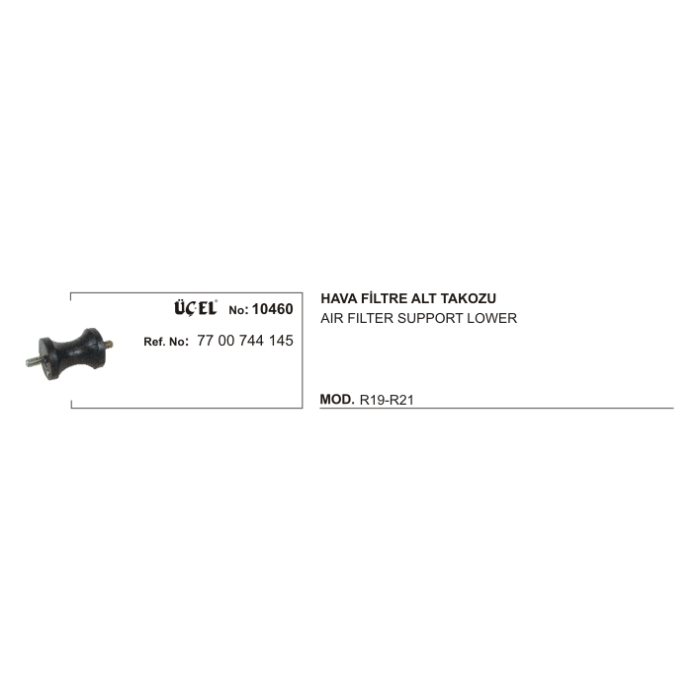 HAVA FİLTRE ALT TAKOZU 10460 R19 R21 7700744145