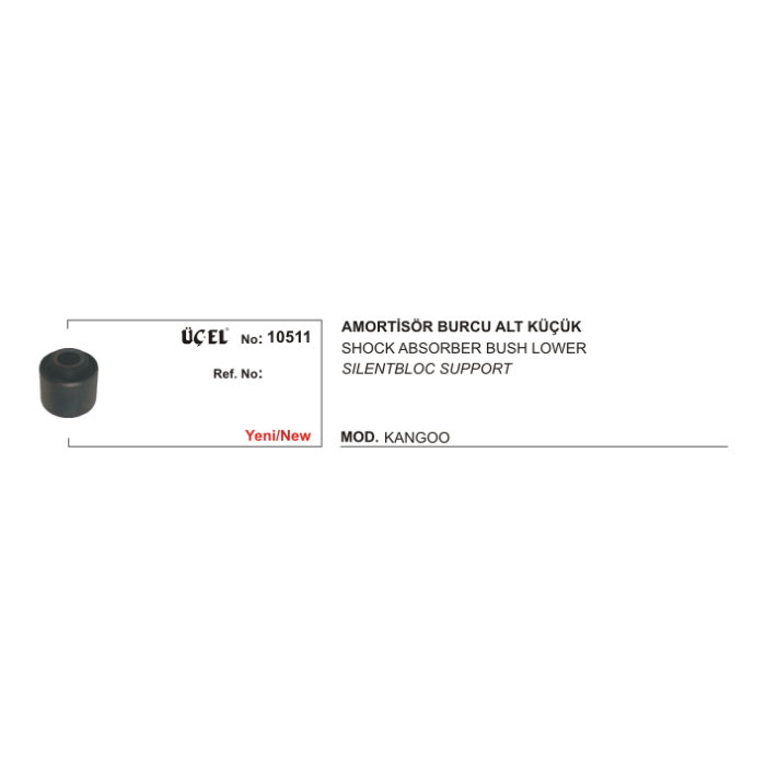 AMORTİSÖR BURCU ALT 10511 KANGO KÜÇÜK