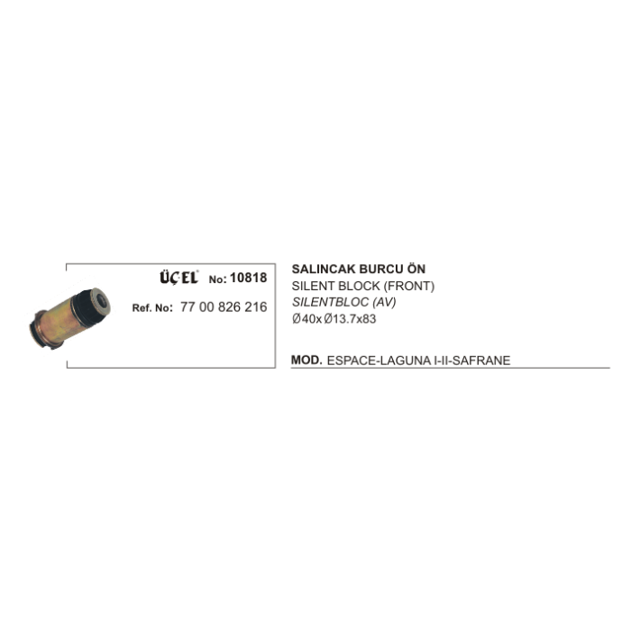 MOTOR BEŞİĞİ BURCU ÖN 10818 LAGUNA-II 7700826216