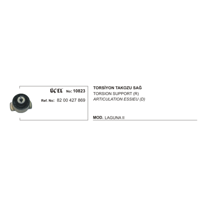 TORSİYON TAKOZU SAĞ 10823 LAGUNA-II 8200427869