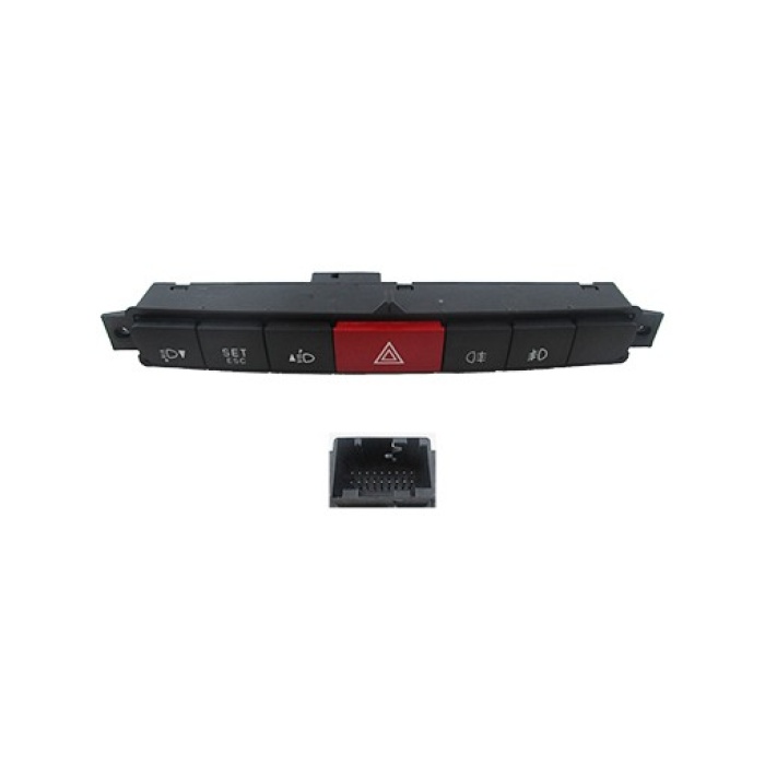 FLAŞÖR ANAHTAR GRUBU FI-FL-009 DOBLO-III SİS DÜĞMELİ