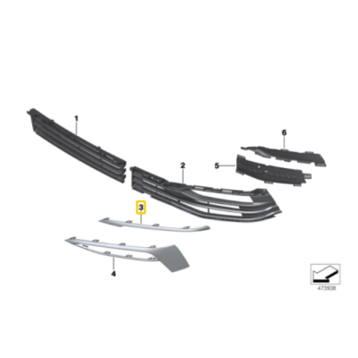 TAMPON ÇITASI ÖN SOL G30