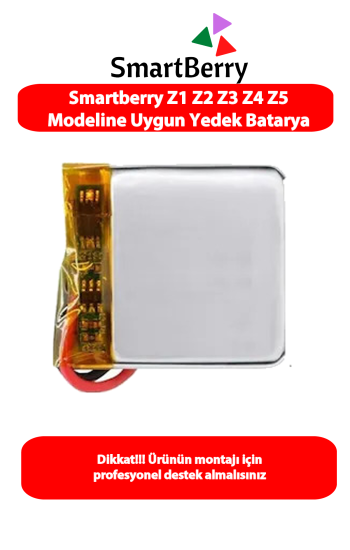 Smartberry Z1 Z2 Z3 Z4 Z5 Modeline Uyumlu Batarya/Pil
