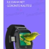 Z40 Görüntülü Görüşme Yüz Tanıma Gps Wıfı Konum Akıllı Çocuk Takip Saati Sim Kartlı - Siyah