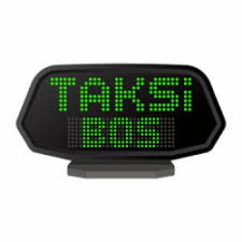 AKILLI LED Lİ TAKSİ LEVHASI LAMBASI YM AFT TL01