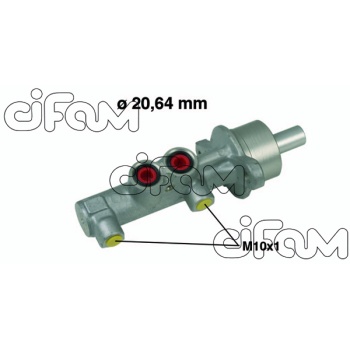 FREN ANA MERKEZİ CORSA C 00 06 COMBO C 00 12 TIGRA 04 10 22.2mm ARKA KAMPANA FREN CIFAM 202538