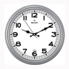 DUVAR SAATİ GRİ ÇERÇEVE ÇAP:30CM AKRİLİK BOYALI ABS ÇERÇEVE MİNERAL CAM SESSİZ AKAR MAKİNE PVC KADRAN -KADRAN ÖLÇÜSÜ: 286MM SAAT 200-G