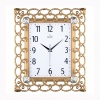 DUVAR SAATİ ALTIN SARISI ÇERÇEVE ÇAP:32.3CMX 37.5CM PVC KADRAN SESSİZ AKAR MAKİNE MİNERAL CAM AKRİLİK BOYALI 2 RENK ABS KASA KADRAN BASKI ALANI: 105X170MM KADRAN ÖLÇÜSÜ: 190X241MM SAAT 76-AG