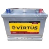AKÜ 12 V 60 Ah. STANDART L2 KUTU 242x175x190 VIRTUS V616D16D04 VIRTUS V616D16D04