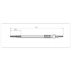 KIZDIRMA BUJİ VOLVO C30D C70D S40 S60 24D S80 2.4D D3 D5 V50 V60 XC90 XC60 XC70 İX55 3.0CRDI ET1GERMANY ET134072