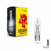 AMPUL W1.2W 12V 1.2W W2X4.6D T5 K. DİPSİZ STANDART YENİLEME SEGER 209311