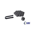 BİJON KAPAĞI KÖMÜR METALİK 22X21mm INSIGNIA- A 20 ADET 220644 CABU 220652