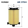 HAVA FİLTRESİ CADDY III-PASSAT-GOLF V-JETTA III-TOURAN-TIGUAN-LEON-OCTAVIA-ALTEA 1.4TSI-1.6-2.0FSI FILTRON AK370.4