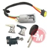 KONTAK - ANAHTARI 4LÜ SET DACIA LOGAN-SANDERO R.TRAFIC II 2012- 2010-ALARM DÜĞMELİ ANAHTAR İLE GUA 41643