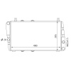 RADYATÖR FELICIA-FAVORİT 1.3 KLİMASIZ MEK 489x285x34 ALÜMİNYUM ORIS MSK001034