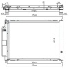 RADYATÖR KONDENSER TÜPLÜ CLIO III-MODUS 1.5 DCI MEK AC 510x382x18 16 ORIS CRN606038