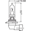 AMPUL 12V HB3 9005 60W P20d OSRAM 9005