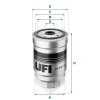 YAKIT FİLTRESİ ASTRA-CORSA-VECTRA-TRAFFIC-BOXER-PALIO-DUCATO1.7-1.9-2.4-2.5D-ACCENT-ERA-GETZ 1.5CRDİ UFI 2435100