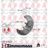 ARKA FREN KAMPANASI CORSA A 83-92 -CORSA B-TIGRA A 93-02 ABS SİZ ZIMMERMANN 430.1618.20