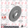ÖN FREN AYNASI VOLVO S60 00-10 S80 98-06 V70 97-07 XC70 00-07 305x25x5DLx BÜYÜK TİP DELİKLİ -986478494-DF4053S ZIMMERMANN 610.3702.20