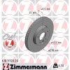 ÖN FREN AYNASI VOLVO V40 D2 D3 D4 T2 T3 T4 T5 HATCHB HAVA KANALLI KAPLAMALI YÜKSEK KARBON ALAŞIMLI 986479699 ZIMMERMANN 610.3720.20