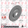 ARKA FREN DİSKİ S60 III 224 -S90 II 234 -V60 II -V90 II 235-236 -XC40 536 -XC60 II XC90 2014 DELİKLİ ZIMMERMANN 610.3728.52