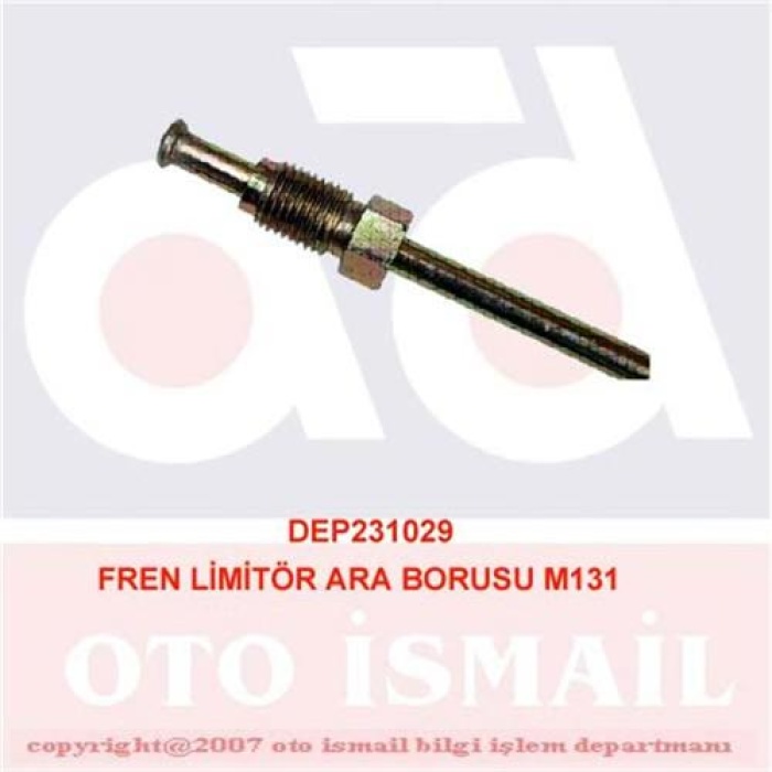 FREN LİMİTÖR ARA BORUSU M131 DKŞ DEPAR 1029