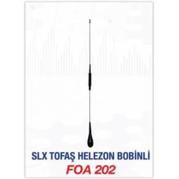 TAVAN ANTENİ HELEZON BOBİNLİ SLX FLAS FOA202