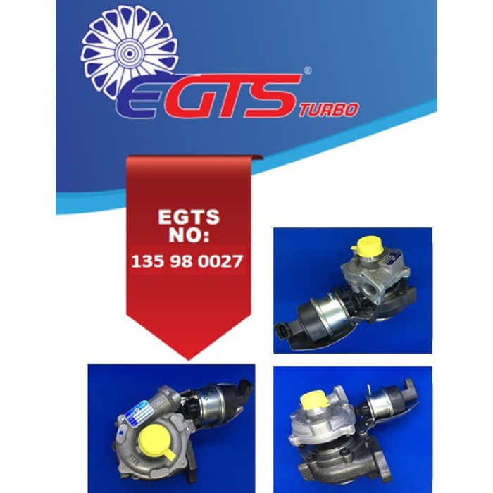 TURBO KOMPLE ASTRA J-CORSA D-MERIVA B-COMBO D-PALIO-ALBEA 1.3 MJTD-CDTI Start/Stop Teknolojisi GTS 135980027