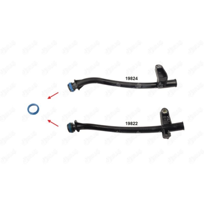 YAĞ SEVİYE ÇUBUĞU BORUSU CONTASIOK İLE GÖSTERİLEN CONTA FORD FIESTA JV TD 1.8 RTN-RTP-RTQ 00-03 IBRAS 19821