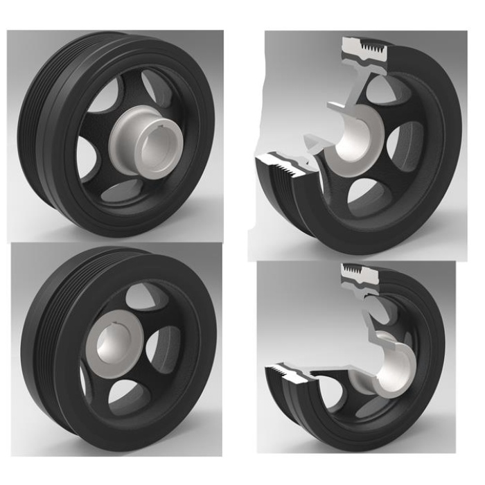 KRANK KASNAGI MERCEDES OM642 W203 W204 C209 C218 C219 W211 W212 C207 X204 W166 W221 KENTPAR 152K24601 KENTPAR 152K24601