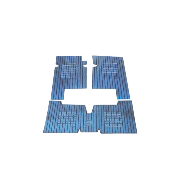 DEKORATİF PASPAS KAUÇUK/BEZLİ R9-11 GRİ LEOPAR RBR104