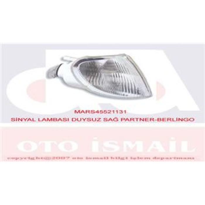 SİNYAL DUYSUZ SAĞ PARTNER-BERLINGO 07/96-12/02 MARS 521131