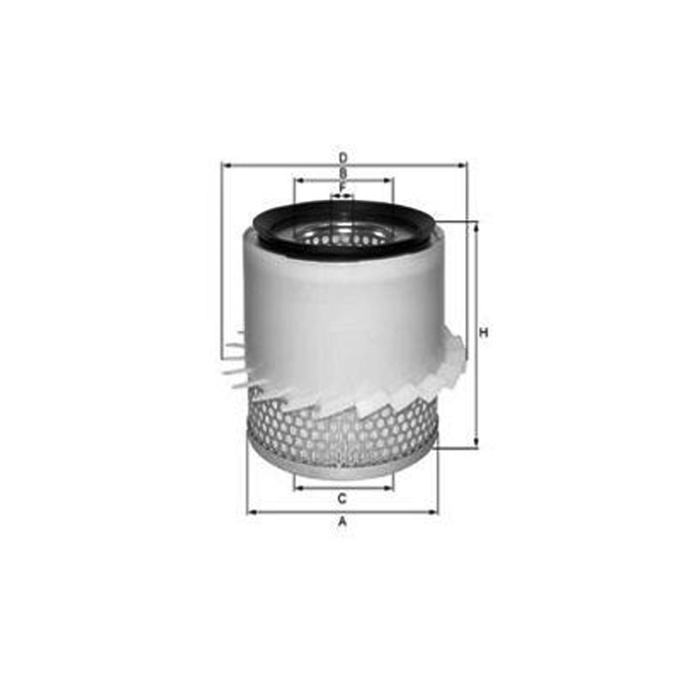 HAVA FİLTRESİ MAZDA B 2.2D HP 921K SARDES SA2354