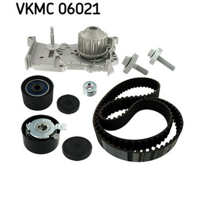 EKSANTRİK GERGİ KİTİ DEVİRDAİMLİ MGN II-III-CLIO III-LGN II-III-SCENIC-FLUENCE-MODUS 1.6 16V K4M 7701477014 SKF VKMC06021