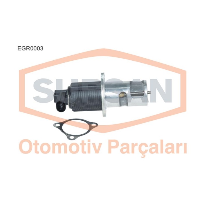 EGR VALFİ GERİ DÖNÜŞÜM CLIO II-KNG-MEGANE II 1.5 DCI MASTER II MOVANO LGN II 2.2 00 K9K SUPSAN EGR0003 SUPSAN EGR0003