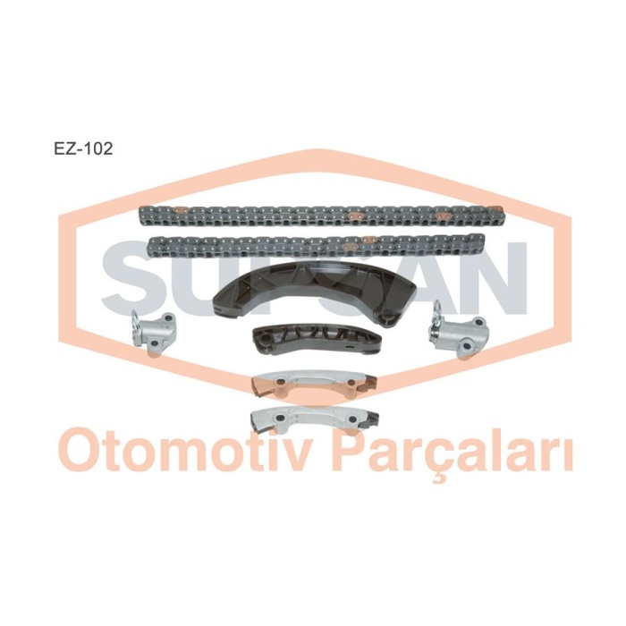 EKSANTRİK GERGİ KİTİ 8 PARÇA HYUNDAI ACCENT ERA-GETZ 1.5CRDİ 16V D4FA SUPSAN EZ-102 SUPSAN EZ-102