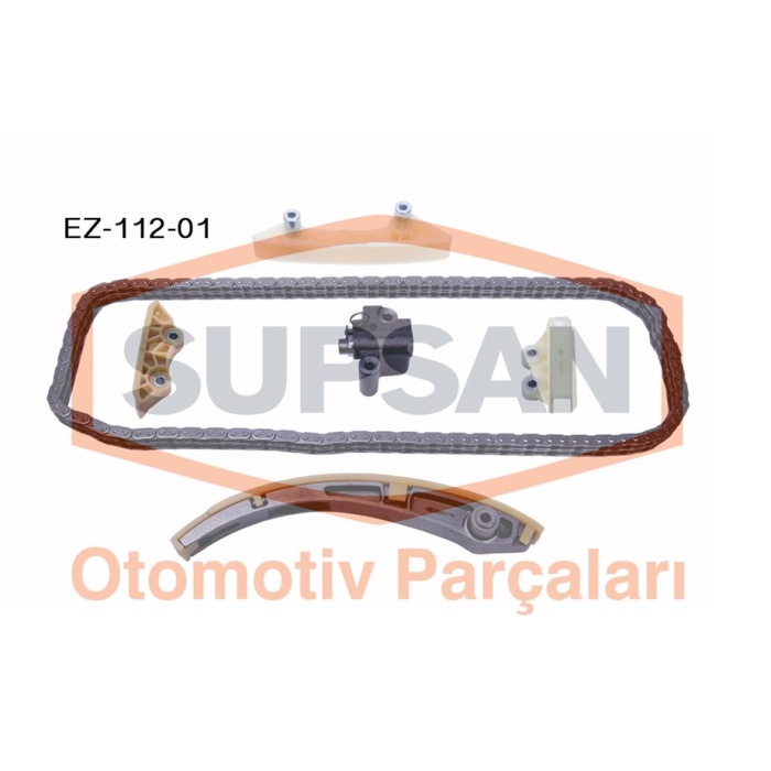 EKS ZINCIR SETI TRANSIT V184 01 06 100PS 120 PS Y.M SUPSAN EZ-112-01 SUPSAN EZ-112-01